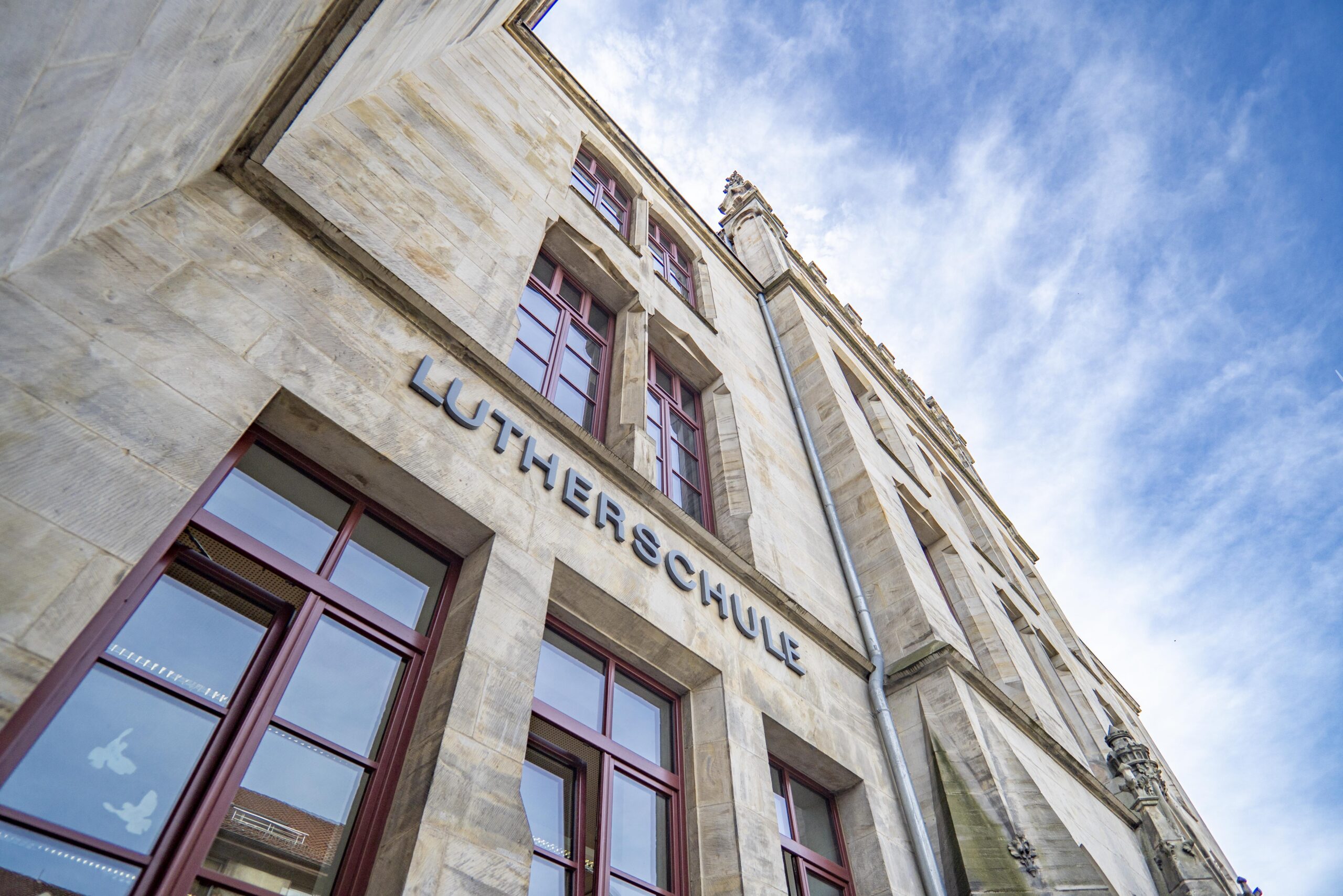 Das Schulgebäude der Lutherschule